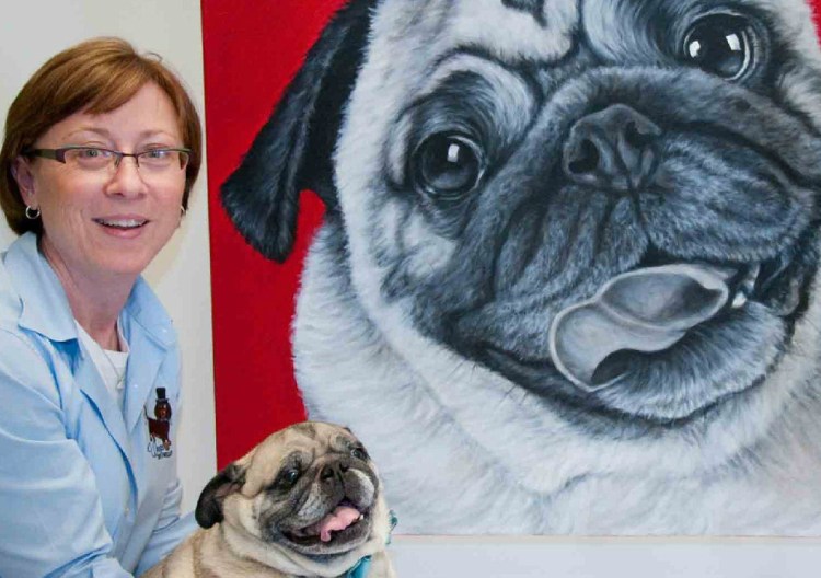 Wags on Willow owner Mary Bowler and her dog Sushi.