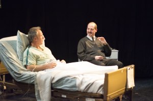 Chris Jonhson and Loren Seidner mesmorized audiences in the opening weekend of Talking with My Dad.