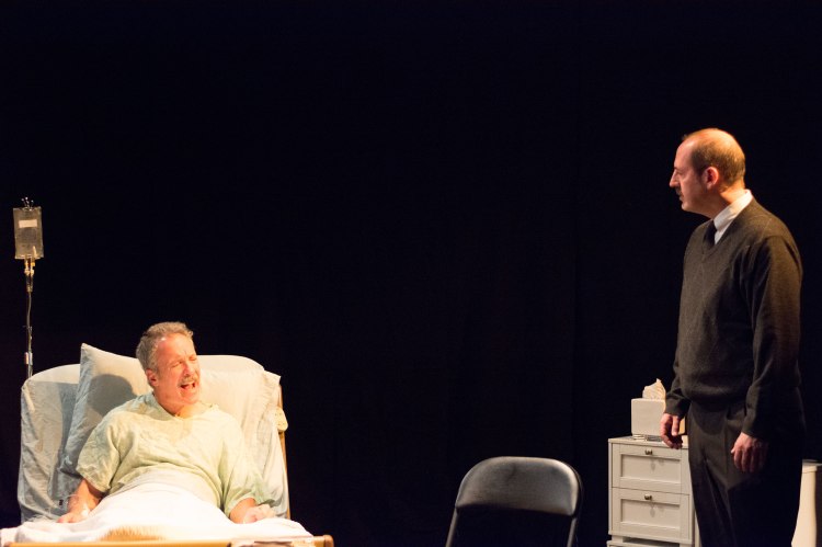 Chris Johnson and Loren Seidner in Talking with My Dad.