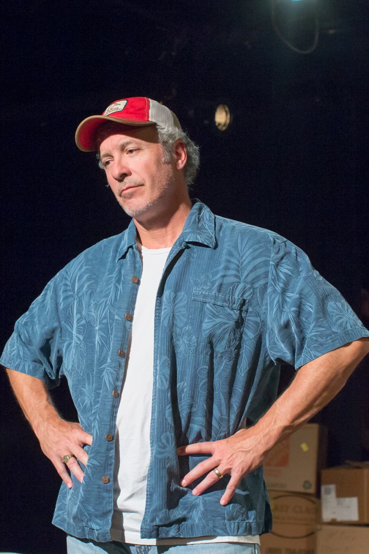 Come see Chris Johnson as Landlord in Boys in the Basement.