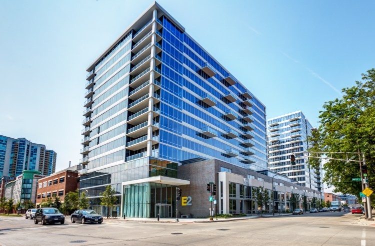 E2 Apartments in Evanston define luxury apartment living on the North Shore.
