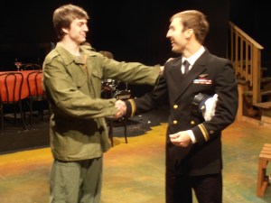 Jack Ruocco and Stephen Cavill in Remembrance.