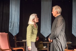 2nd act cofounder John N. frank, right, in "The Institute," performed by the 2nd Act Players last November.