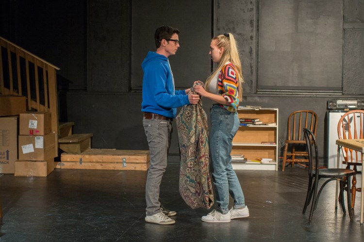 Bryan Jansen, left, looking for love in "Boys in the Basement."